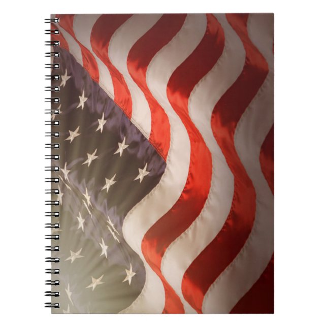 American Flag Notebook (Front)