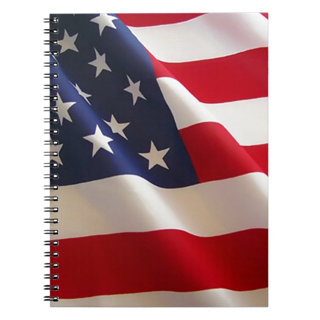 American Flag Notebook (Front)