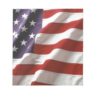 American Flag Notepad
