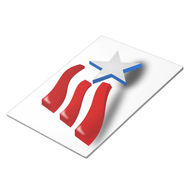 AMERICAN FLAG NOTEPAD (Angled)