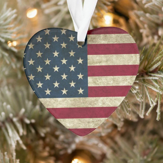American Flag Ornament (Tree)