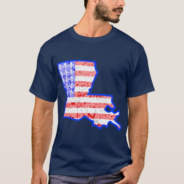 American Flag Oversized T-Shirt (Front)