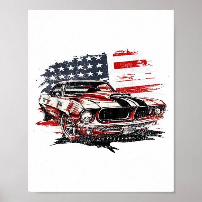 American Flag Patriotic American Flag Patriotic  Poster (Front)