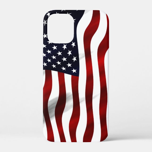 American Flag Patriotic Independence Day Case-Mate iPhone Case (Back)