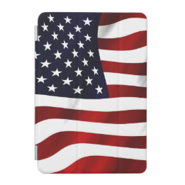 American Flag Patriotic Independence Day iPad Mini Cover