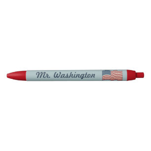 American Flag Personalized Pen Gift
