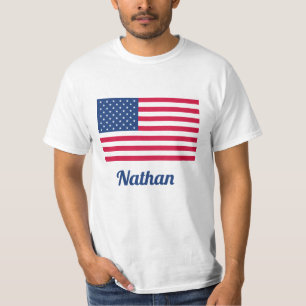 American Flag   Personalized T-Shirt