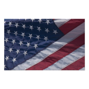 American flag. photo print