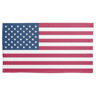 American flag pillowcase