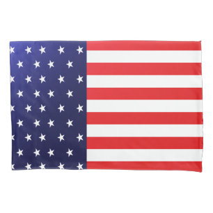 American Flag Pillowcase