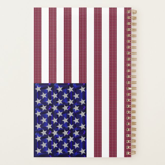 American Flag Planner (Back)