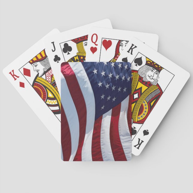 American Flag Playing Cards (Back)