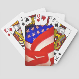 American Flag Playing Cards, Standard Index faces. Cards