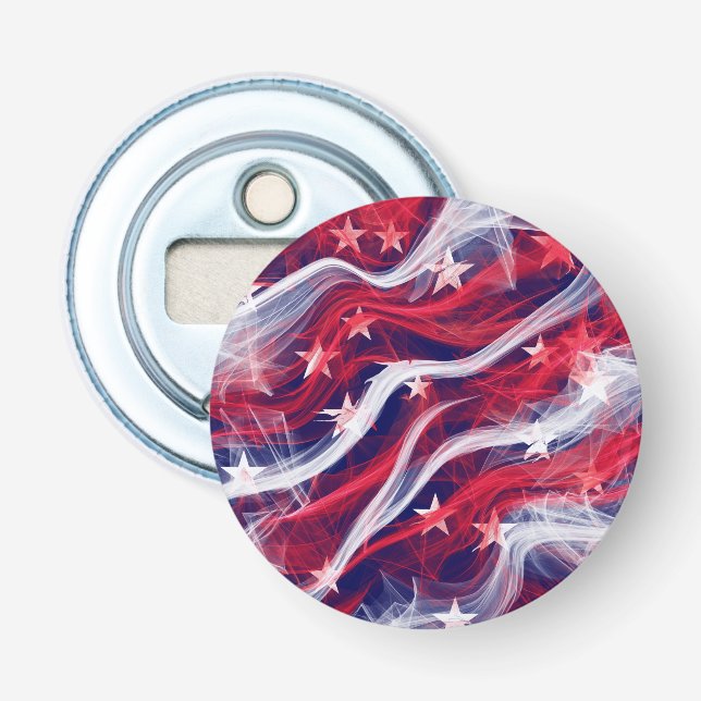 American flag pocket Bottle Opener (Front)