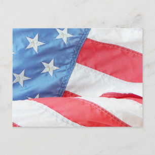 American Flag Post Card