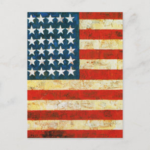 American Flag Postcard