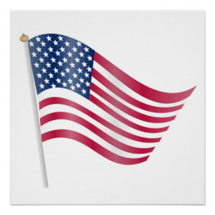 AMERICAN FLAG POSTER