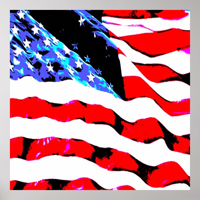 American flag poster (Front)