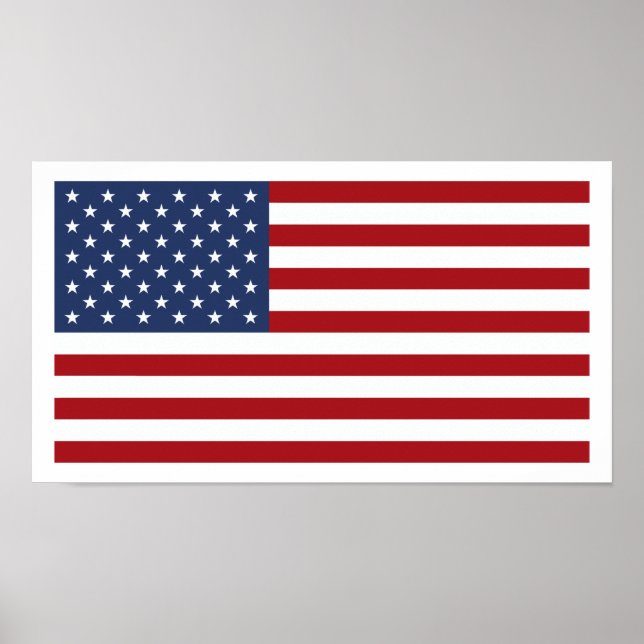 American Flag Poster (Front)