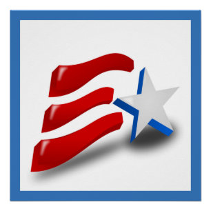 AMERICAN FLAG POSTER