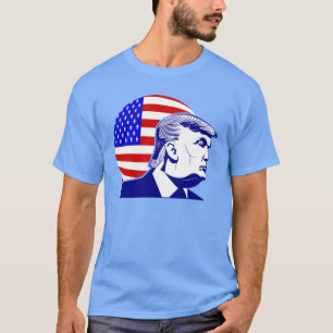 american flag president donald trump T-Shirt