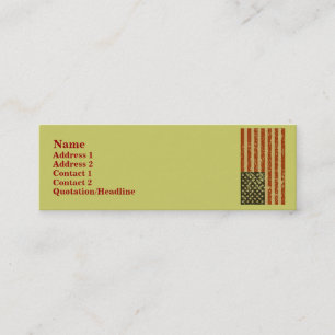 American Flag Profile Cards