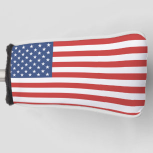 AMERICAN FLAG PUTTER GOLF HEAD COVER