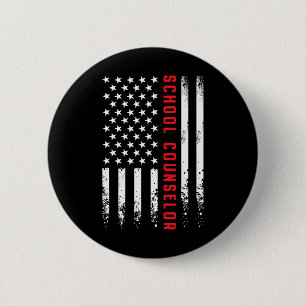 American Flag Sasquatch With Alien Ufo Bigfoot 4th 2 Inch Round Button