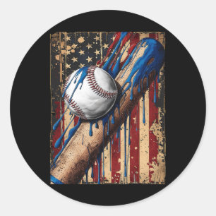 American Flag Sell Apparel - Sell  Classic Round Sticker