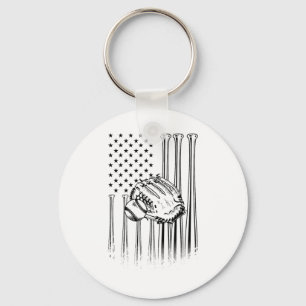 American Flag Sell Softll Lovers Funny Us Gift  Keychain