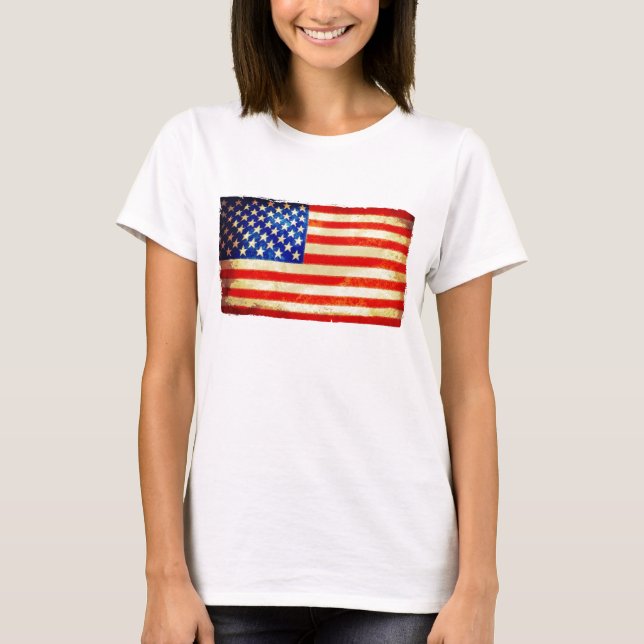 American flag shirt for 4th July - US (Front)