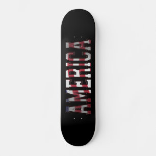 American Flag Skate Board
