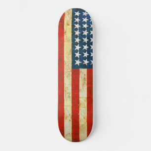 American Flag Skateboard