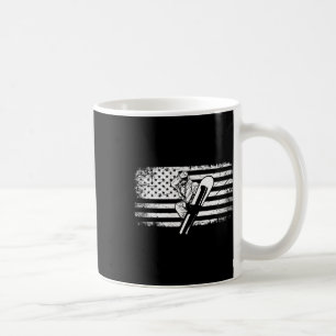 American Flag Snowboard Apparel - Snowboarding Sno Coffee Mug