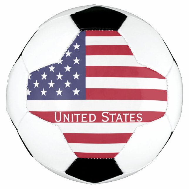 American Flag Soccer Ball (Front)