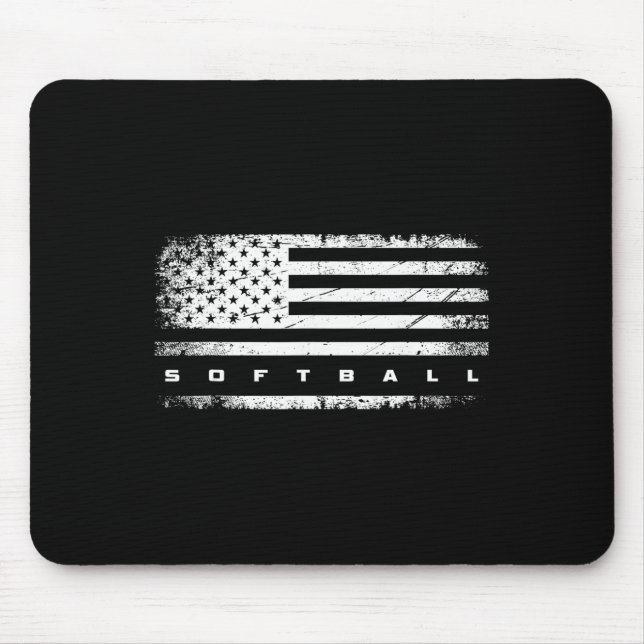 American Flag Softll Apparel - Softll  Mouse Pad (Front)