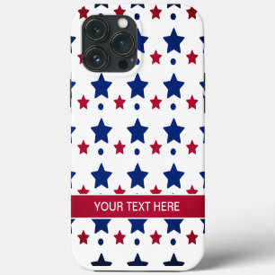 American Flag Stars iPhone 13 Pro Max Case