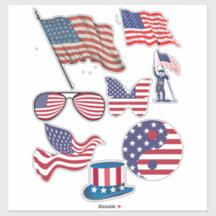 American Flag Stars Stripes Patriotic Art