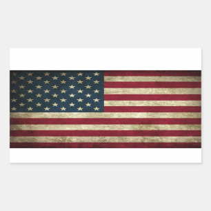 American Flag Sticker