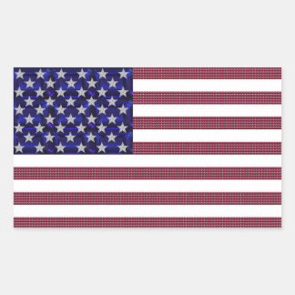 American Flag Sticker