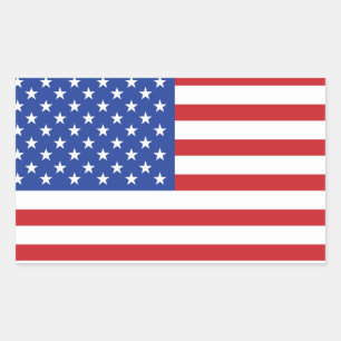 American Flag Sticker