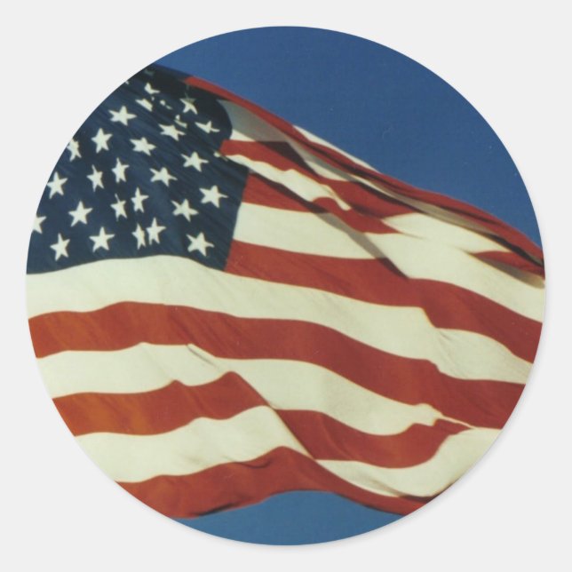 American flag Sticker (Front)