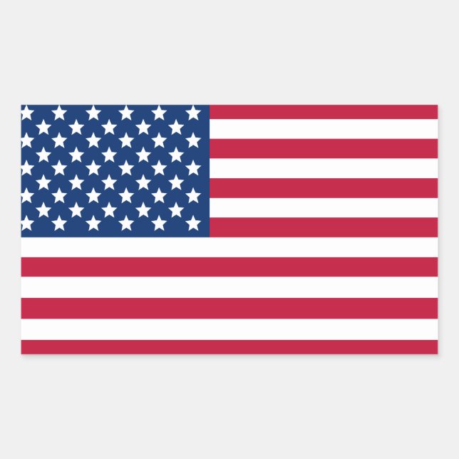 American Flag Sticker (Front)