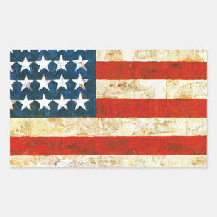 American Flag Sticker