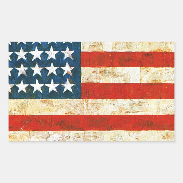 American Flag Sticker (Front)