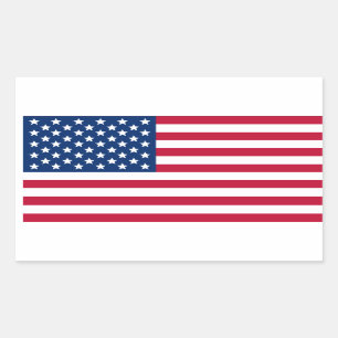 American Flag Sticker