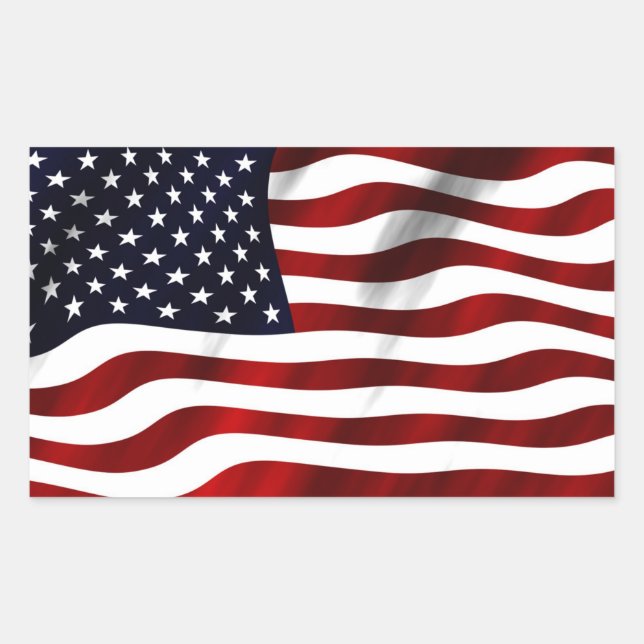 American Flag Sticker (Front)