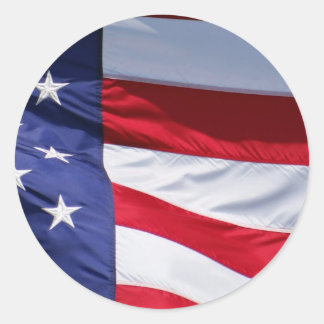 American Flag Stickers