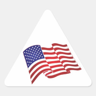 American Flag Stickers