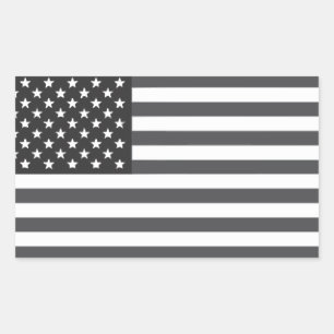 American Flag Subdued Sticker